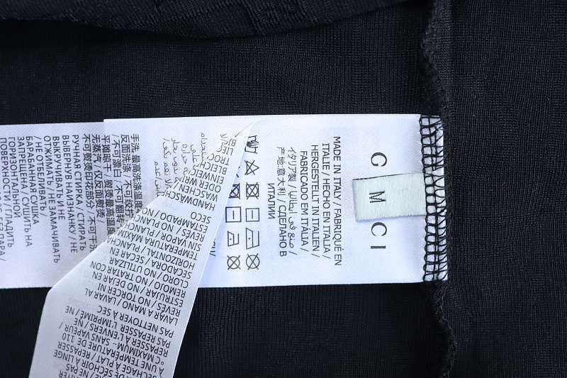 GUCCI Full GG Monogram Jacquard Short Sleeve T-Shirt Style 2