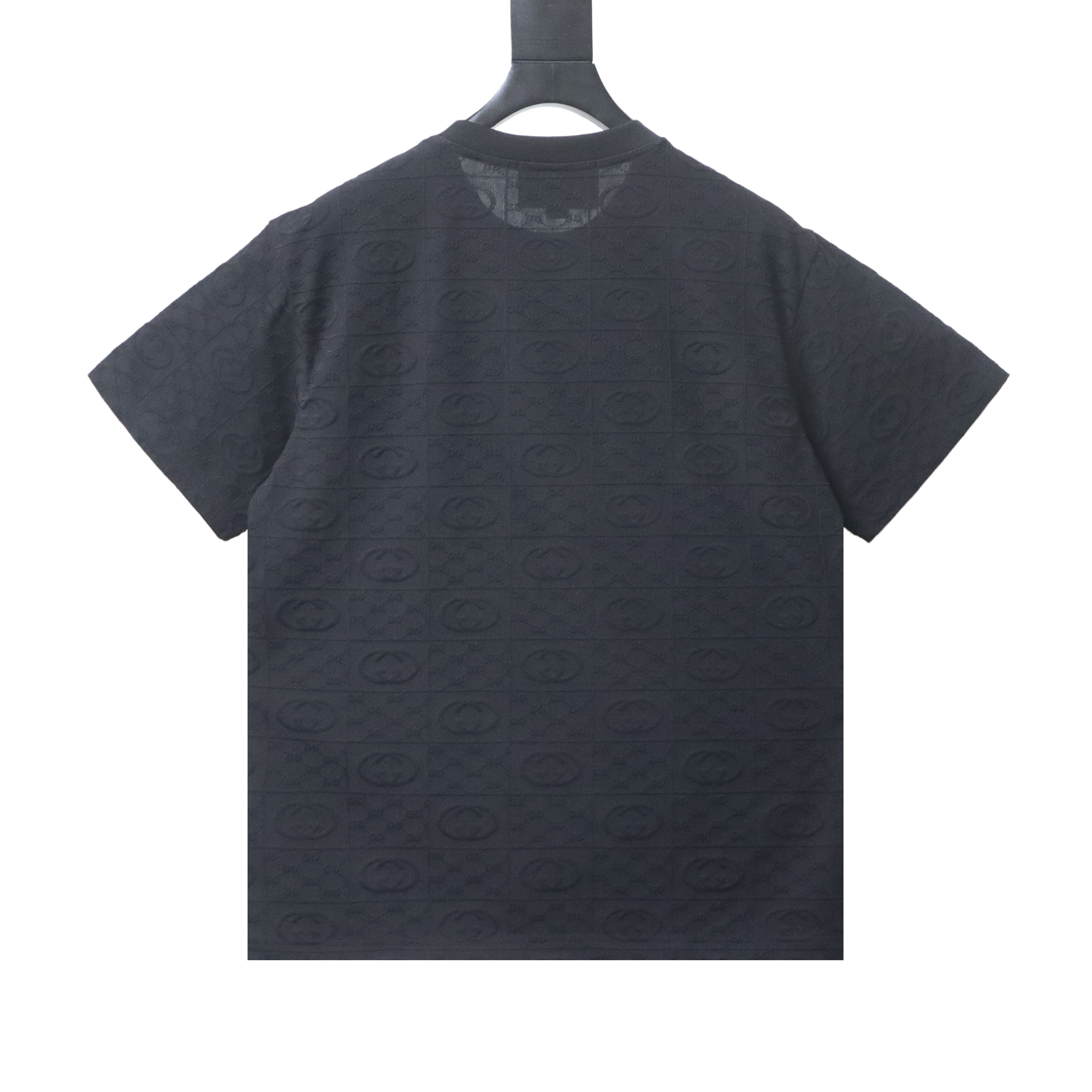 GUCCI Full GG Monogram Jacquard Short Sleeve T-Shirt Style 2