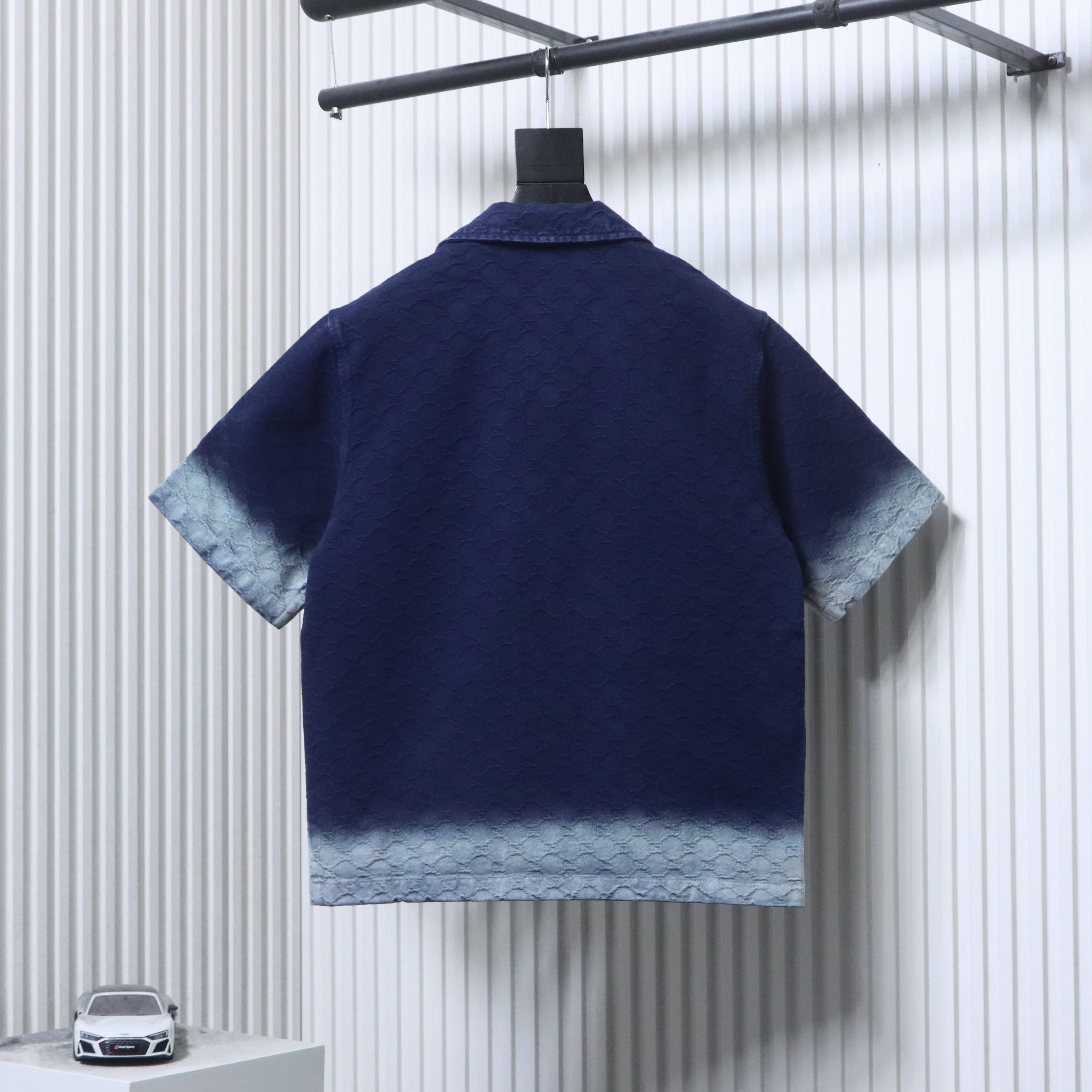 GUCCI GG Jacquard Short Sleeve Shirt