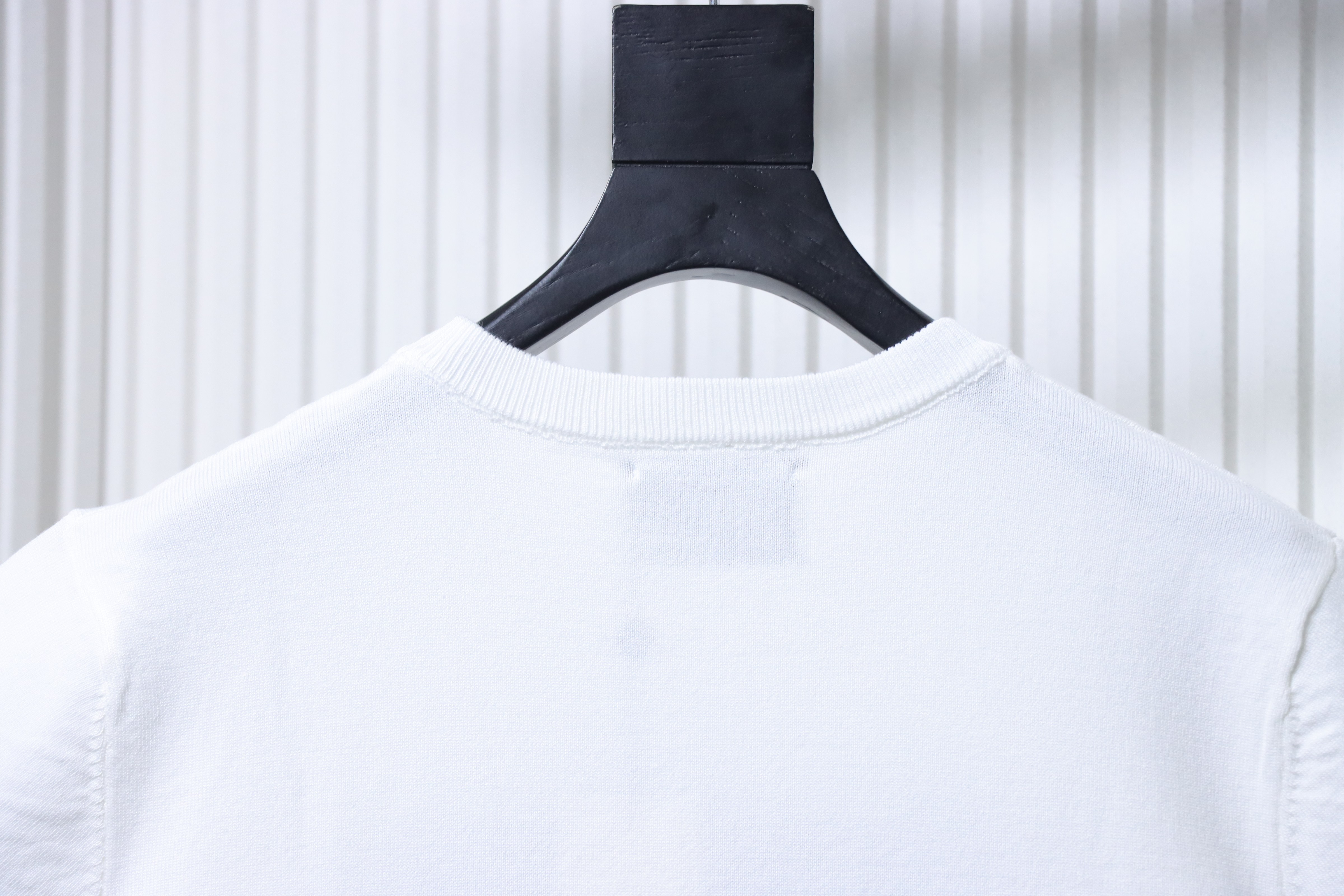GUCCI Graffiti Smile Knit Jacquard Short Sleeve T-Shirt
