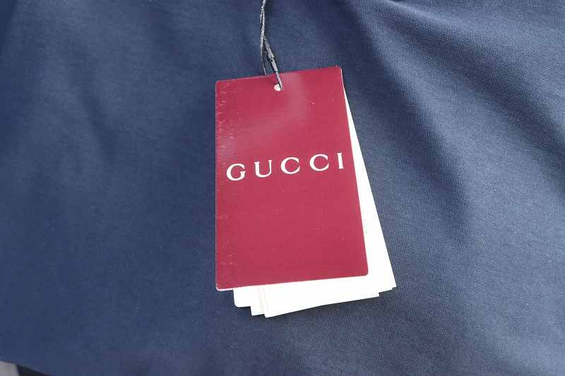 GUCCI Horsebit Embroidery Crew Neck Short Sleeve T-Shirt Style 1