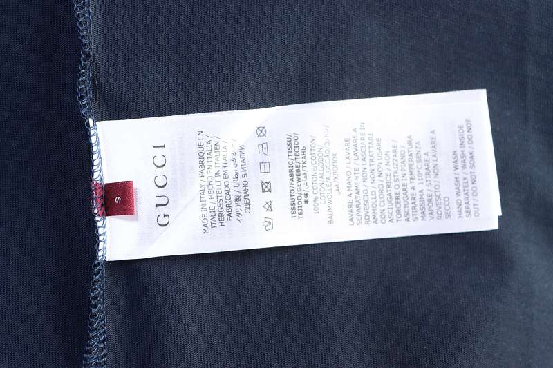 GUCCI Horsebit Embroidery Crew Neck Short Sleeve T-Shirt Style 1