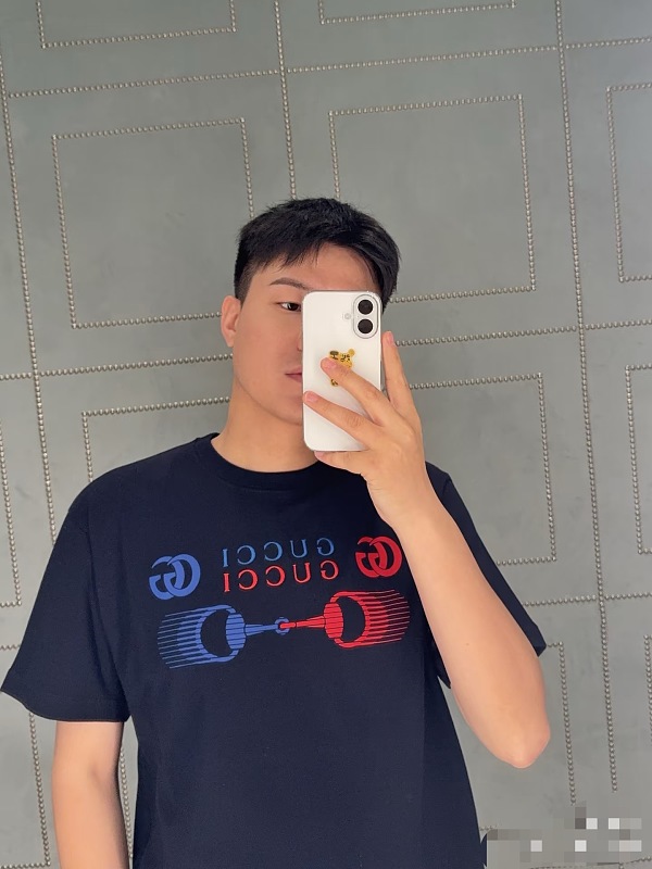 GUCCI Horsebit Embroidery Crew Neck Short Sleeve T-Shirt Style 2