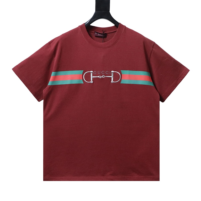 GUCCI Horsebit Webbing Short Sleeve T-Shirt Style 1