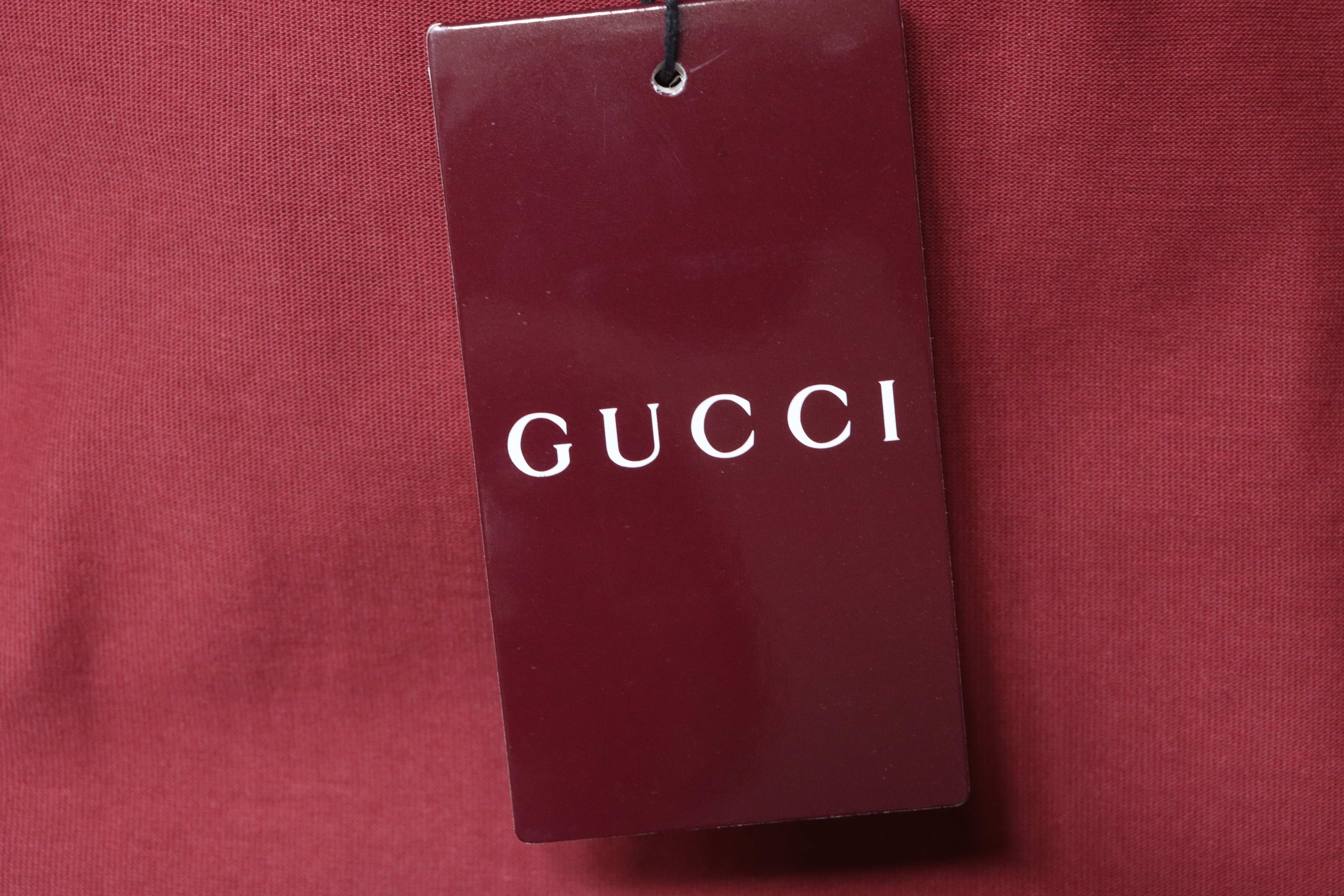 GUCCI Horsebit Webbing Short Sleeve T-Shirt Style 1
