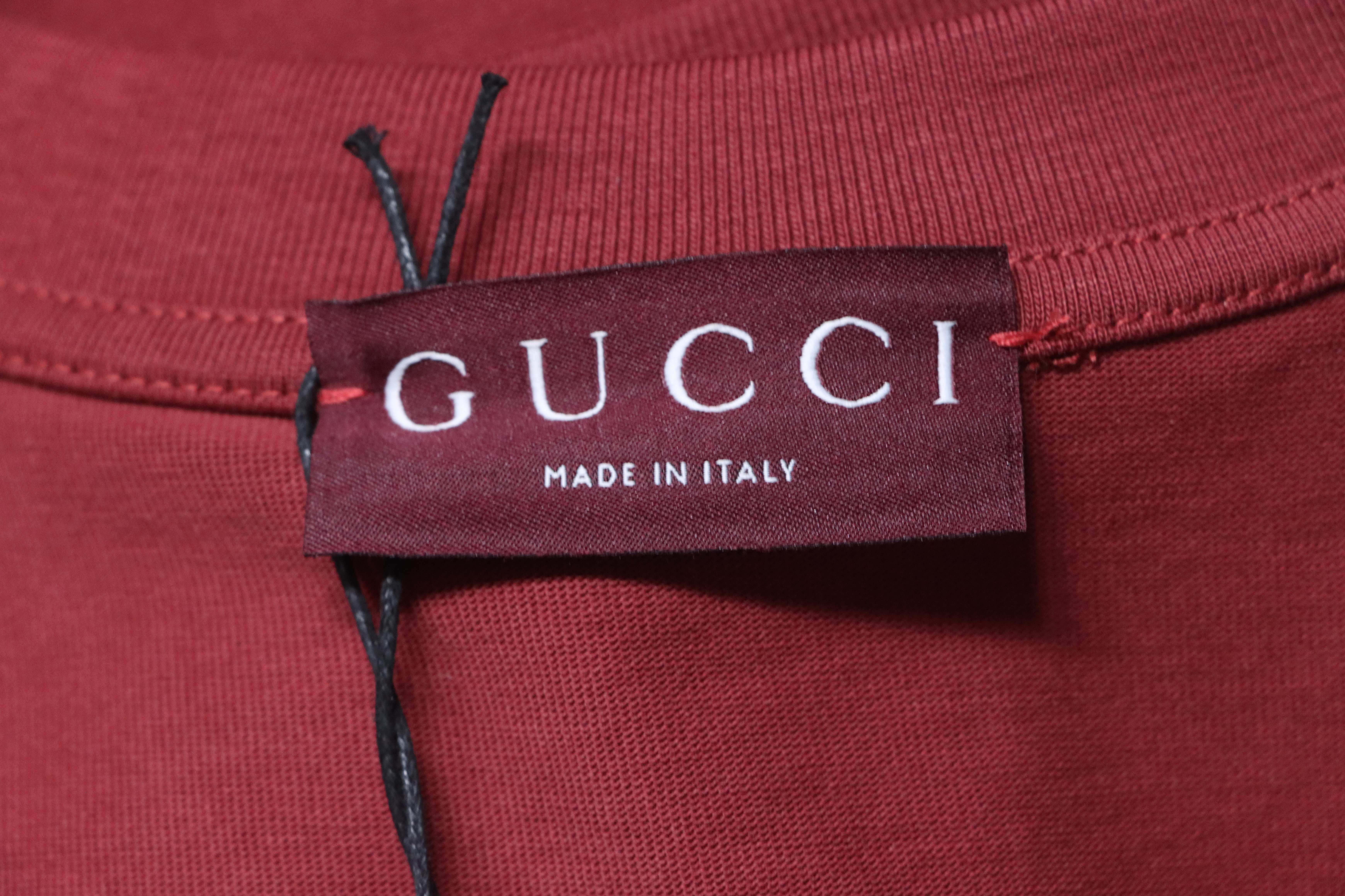 GUCCI Horsebit Webbing Short Sleeve T-Shirt Style 1