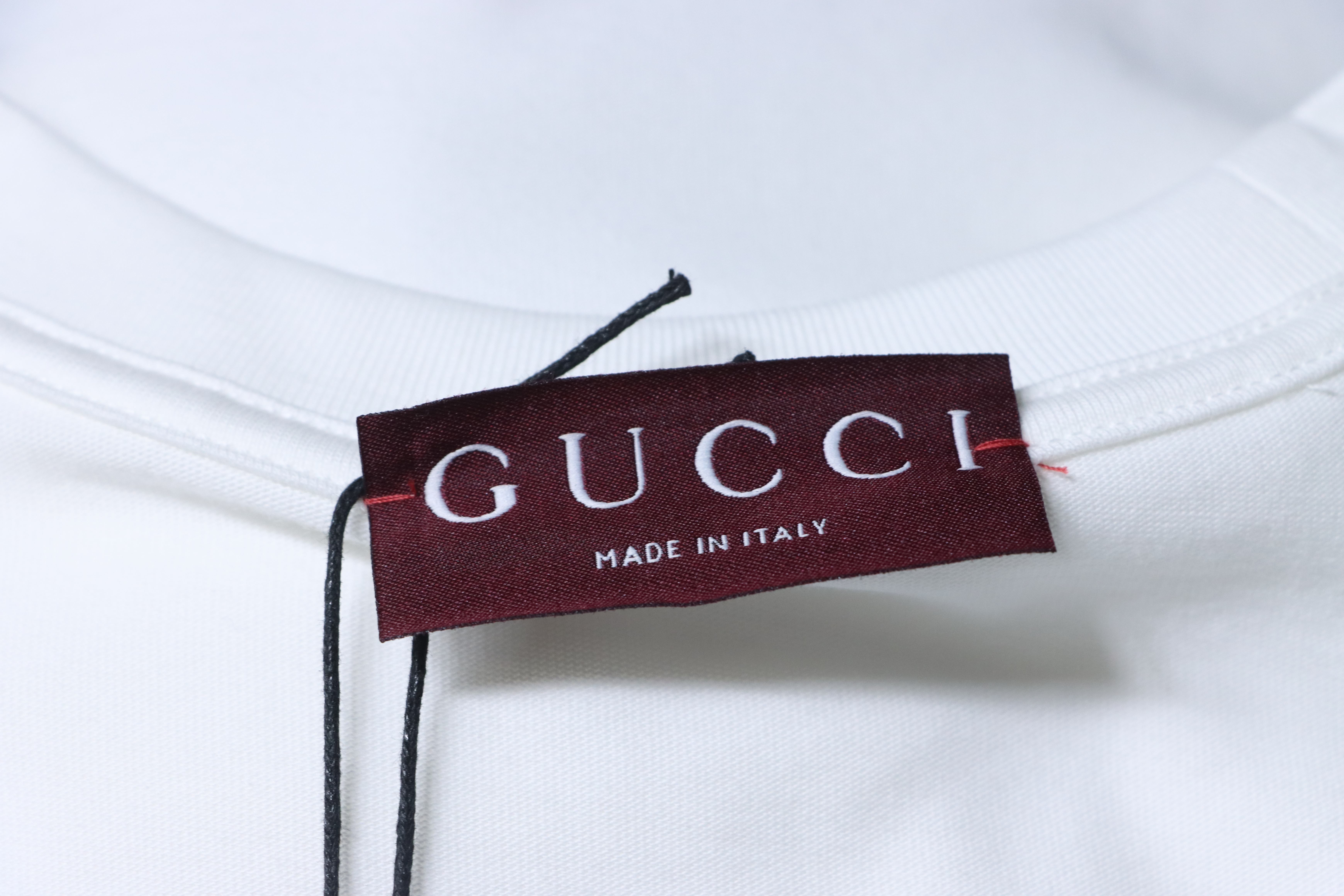 GUCCI Horsebit Webbing Short Sleeve T-Shirt Style 2