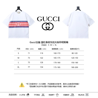 GUCCI Interlocking Print Short Sleeve T-Shirt 02
