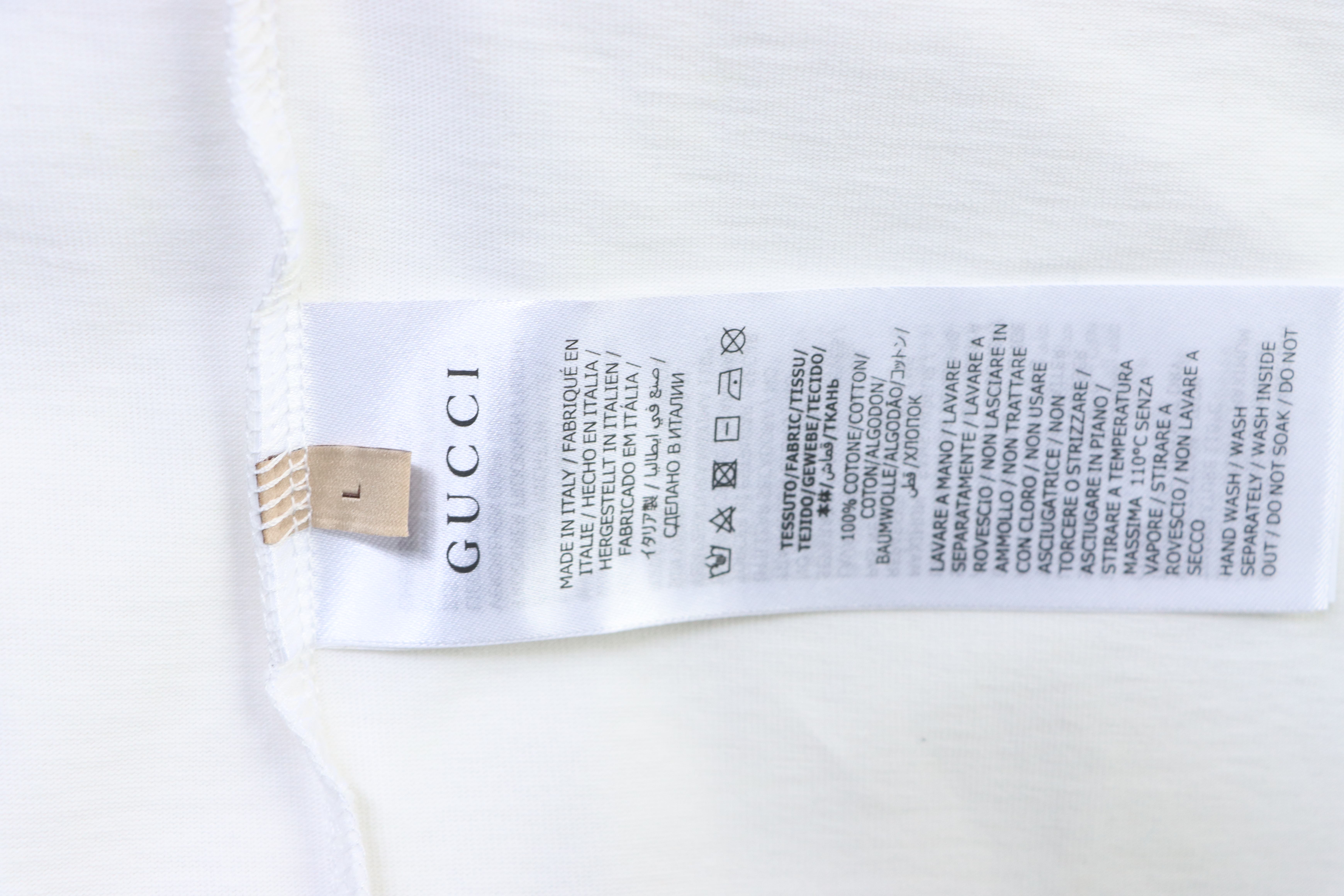 GUCCI Interlocking Print Short Sleeve T-Shirt