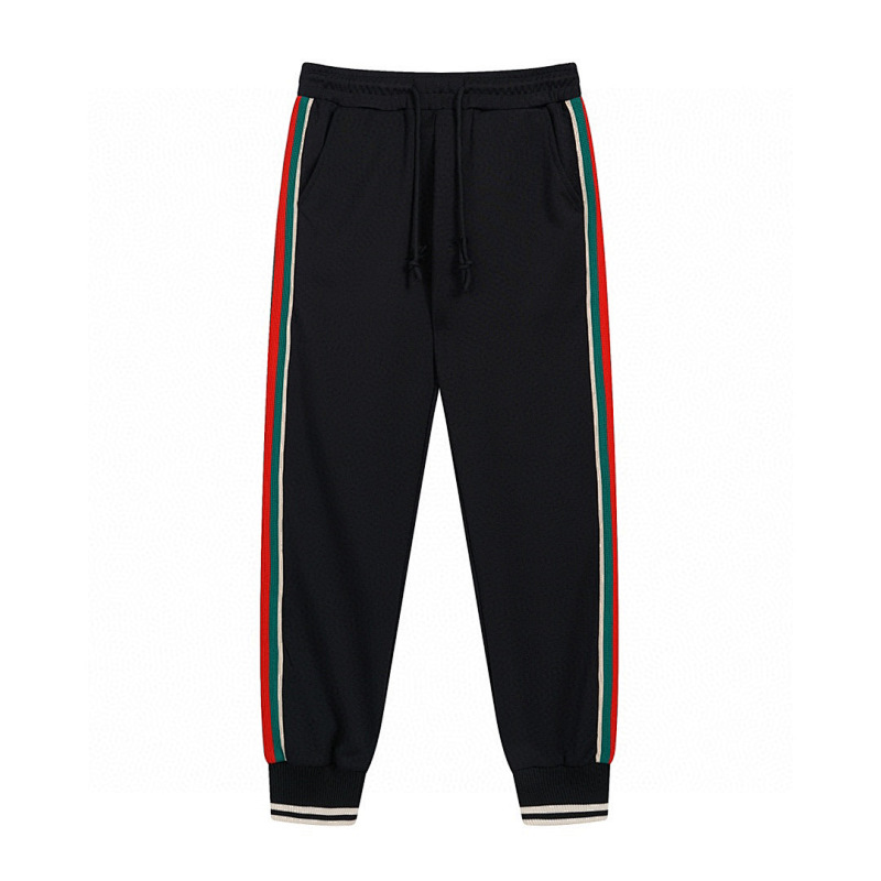 Gucci Black Jacket Tracksuit Streetwear Set