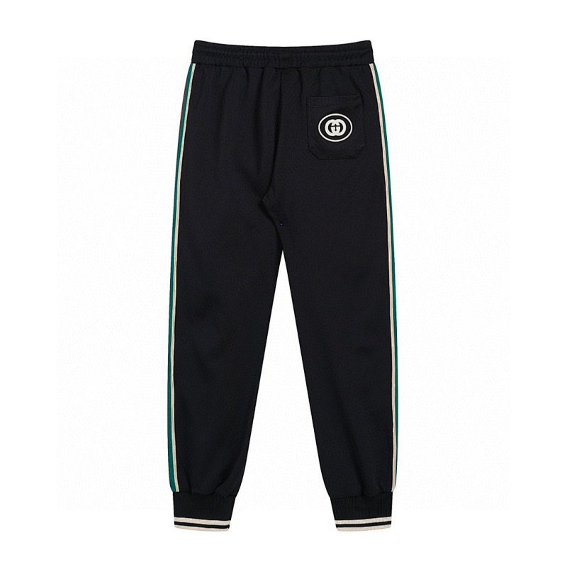 Gucci Black Jacket Tracksuit Streetwear Set