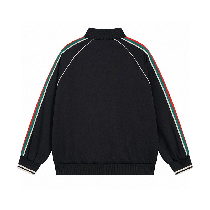 Gucci Black Jacket Tracksuit Streetwear Set