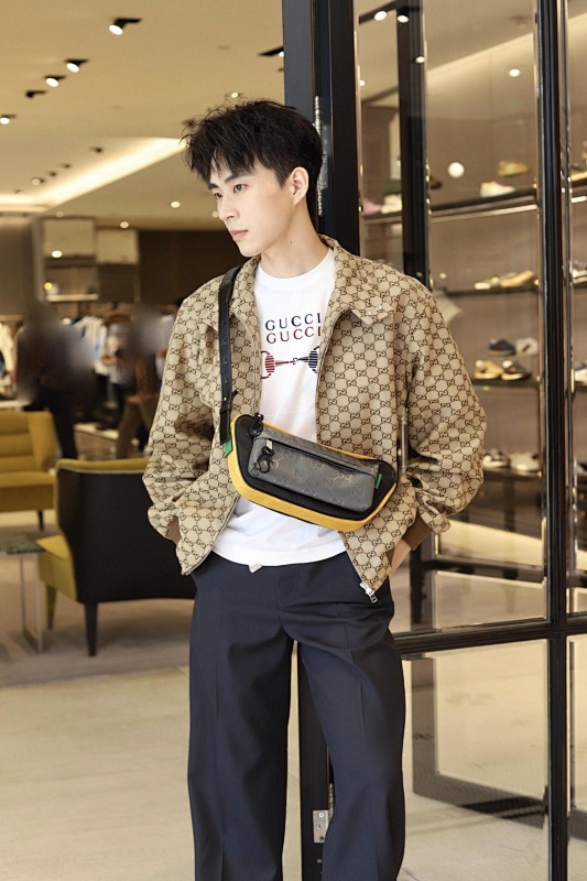 GUCCI Jacquard Allover Print Jacket