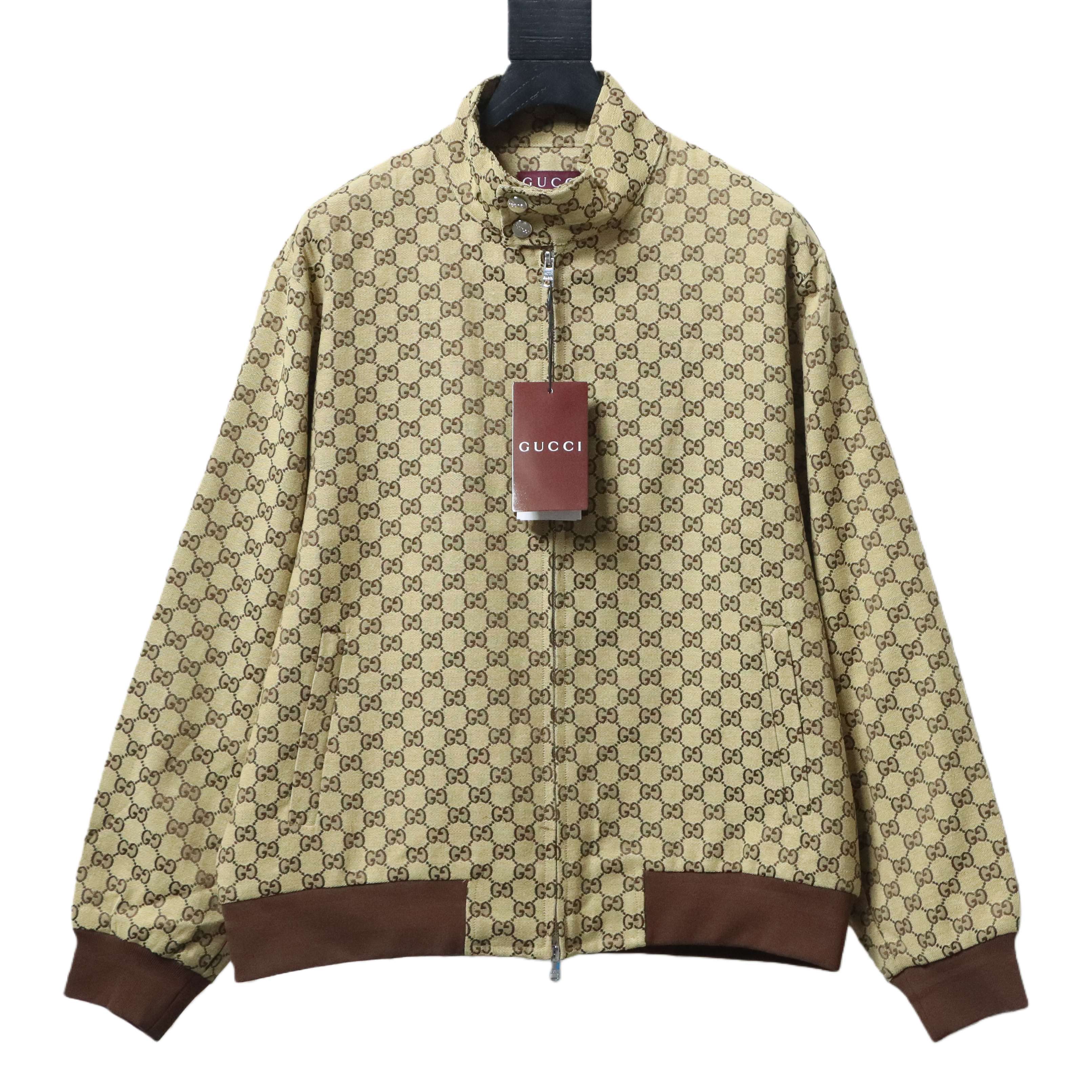 GUCCI Jacquard Allover Print Jacket