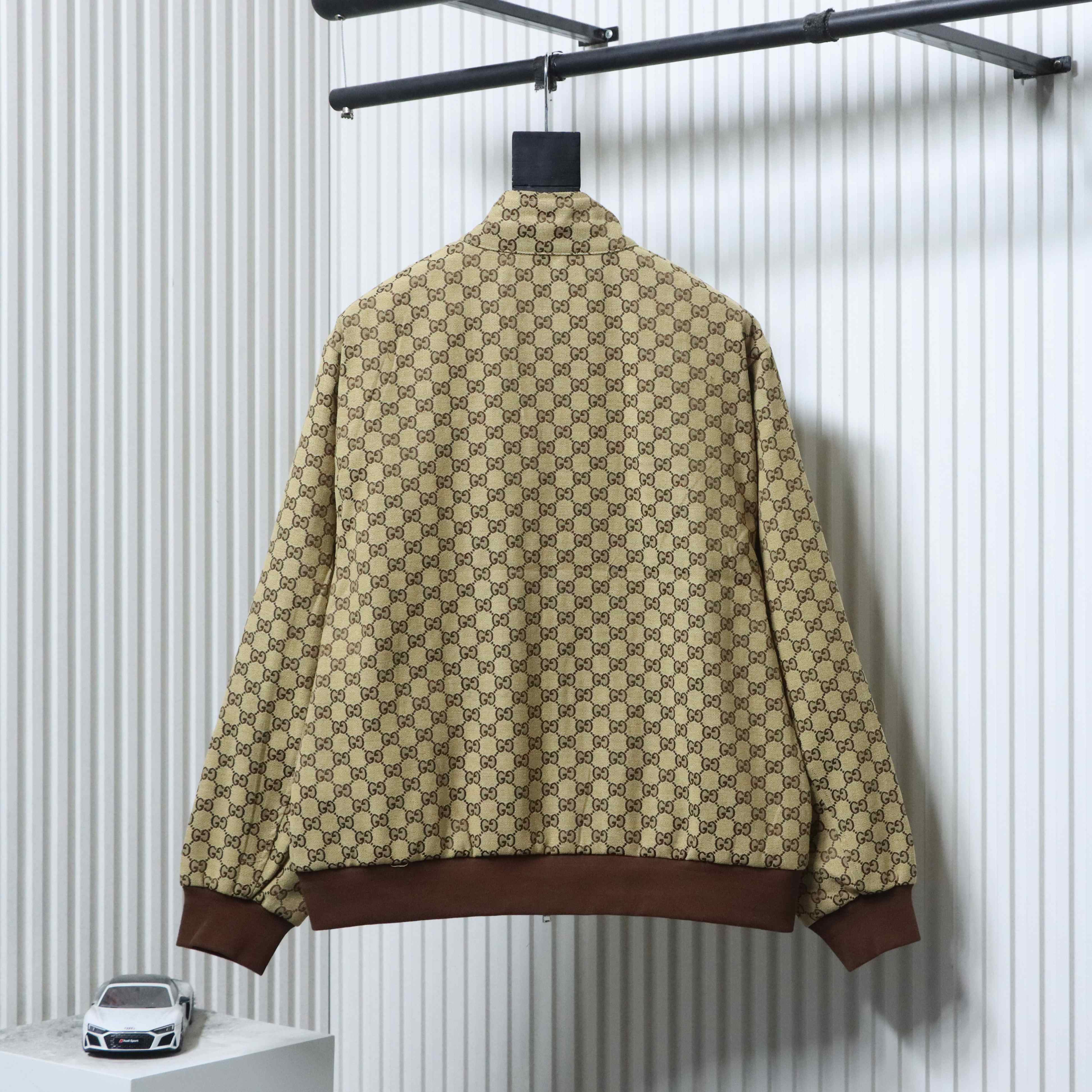GUCCI Jacquard Allover Print Jacket