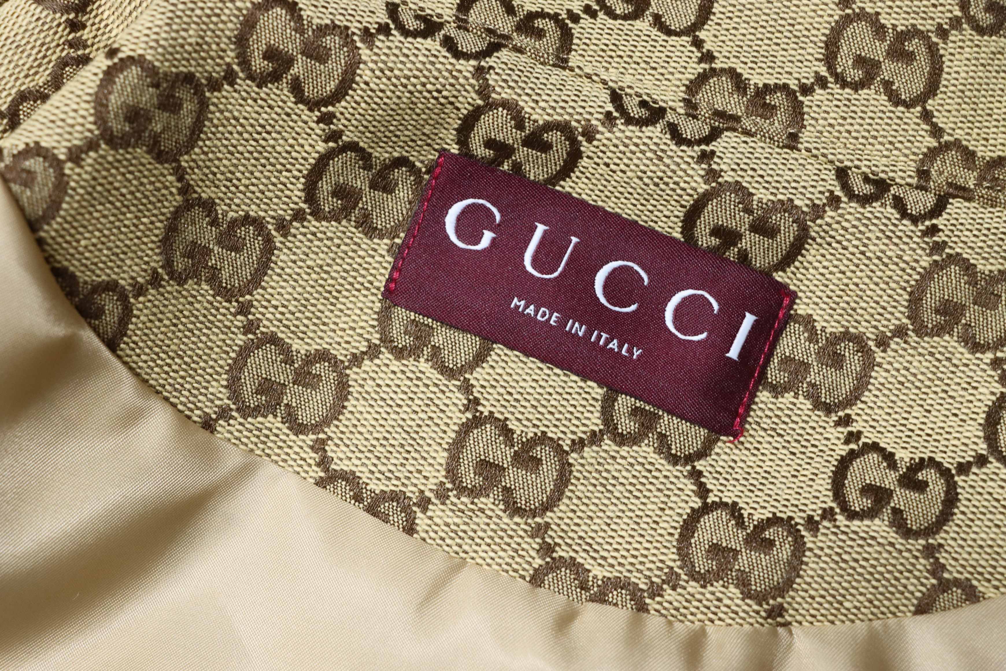 GUCCI Jacquard Allover Print Jacket