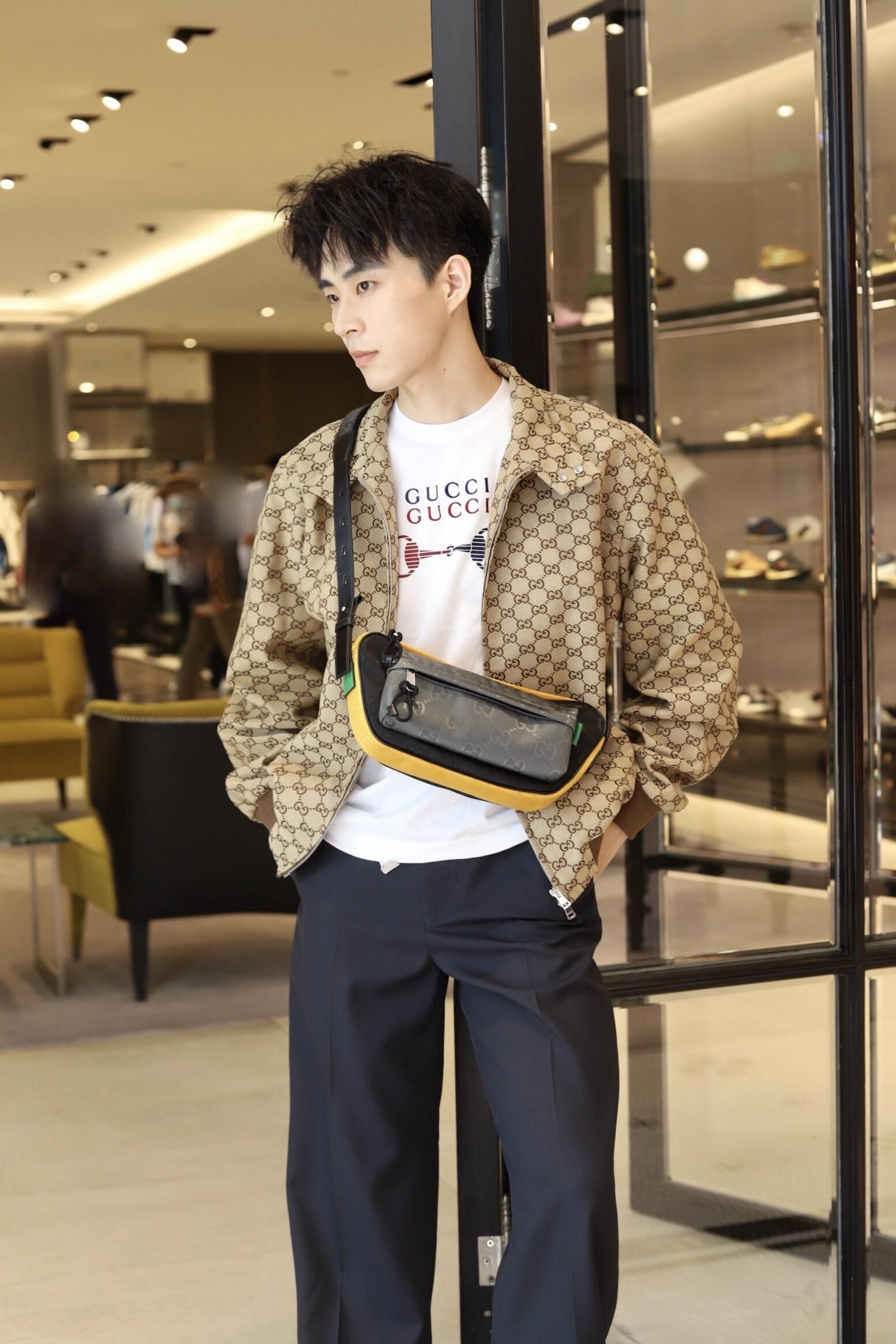 GUCCI Jacquard Allover Print Jacket