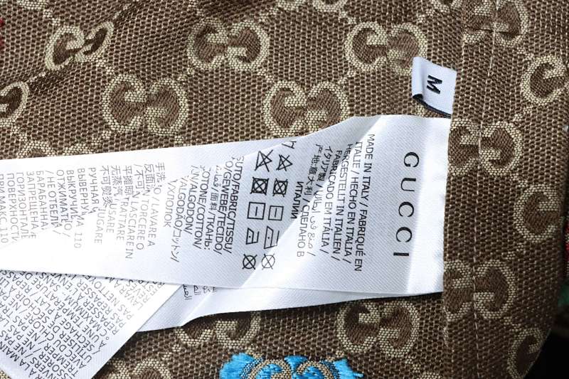 GUCCI Jacquard Embroidery Allover Print Jacket