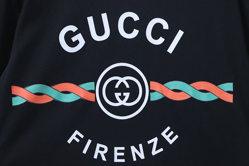GUCCI Letter Print Logo Short Sleeve T-Shirt Style 1