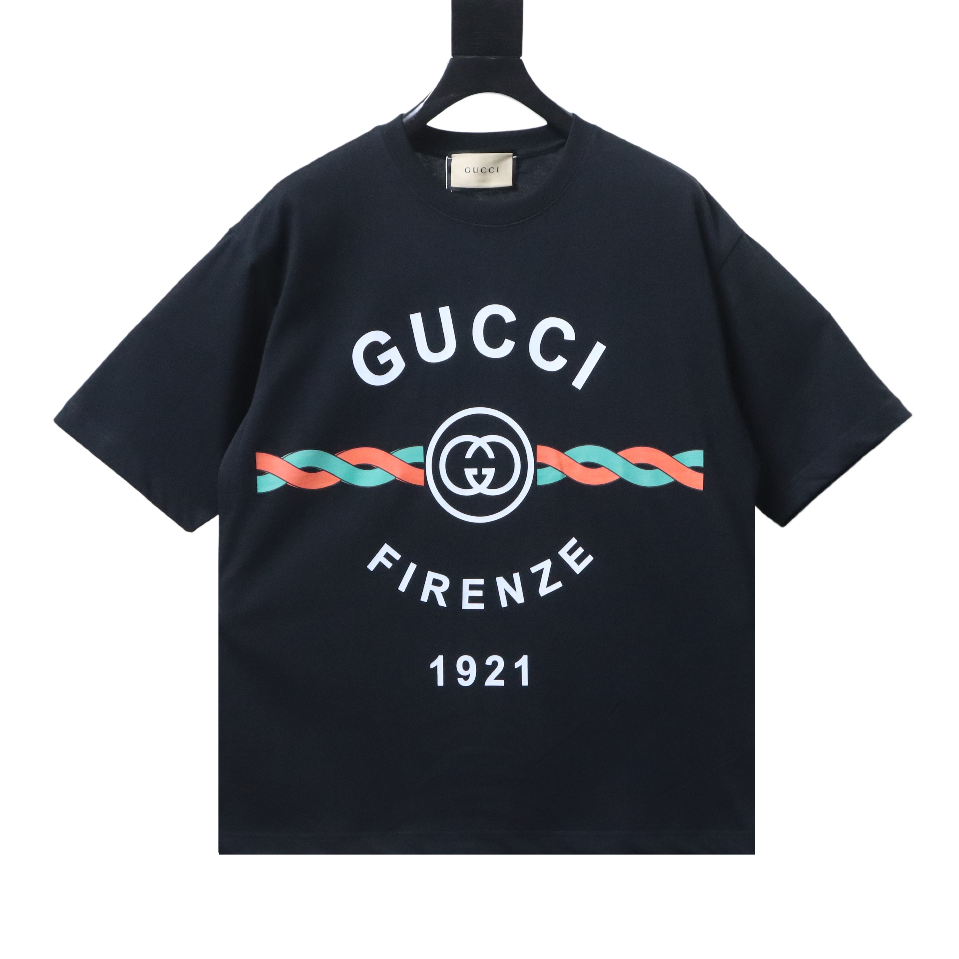 GUCCI Letter Print Logo Short Sleeve T-Shirt Style 1