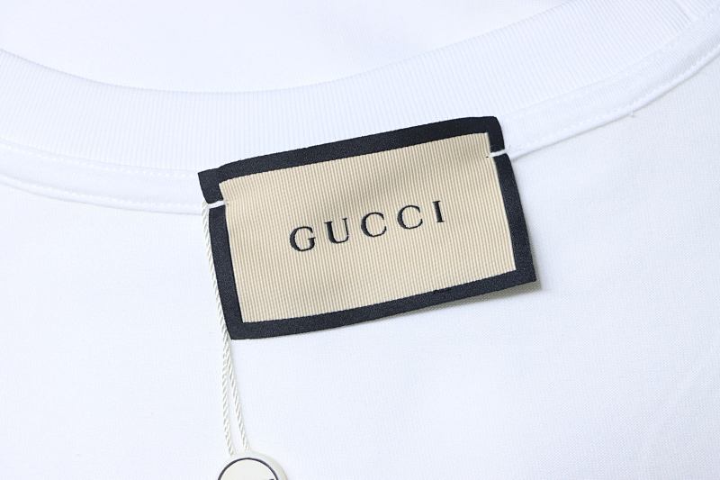 GUCCI Letter Print Logo Short Sleeve T-Shirt Style 2