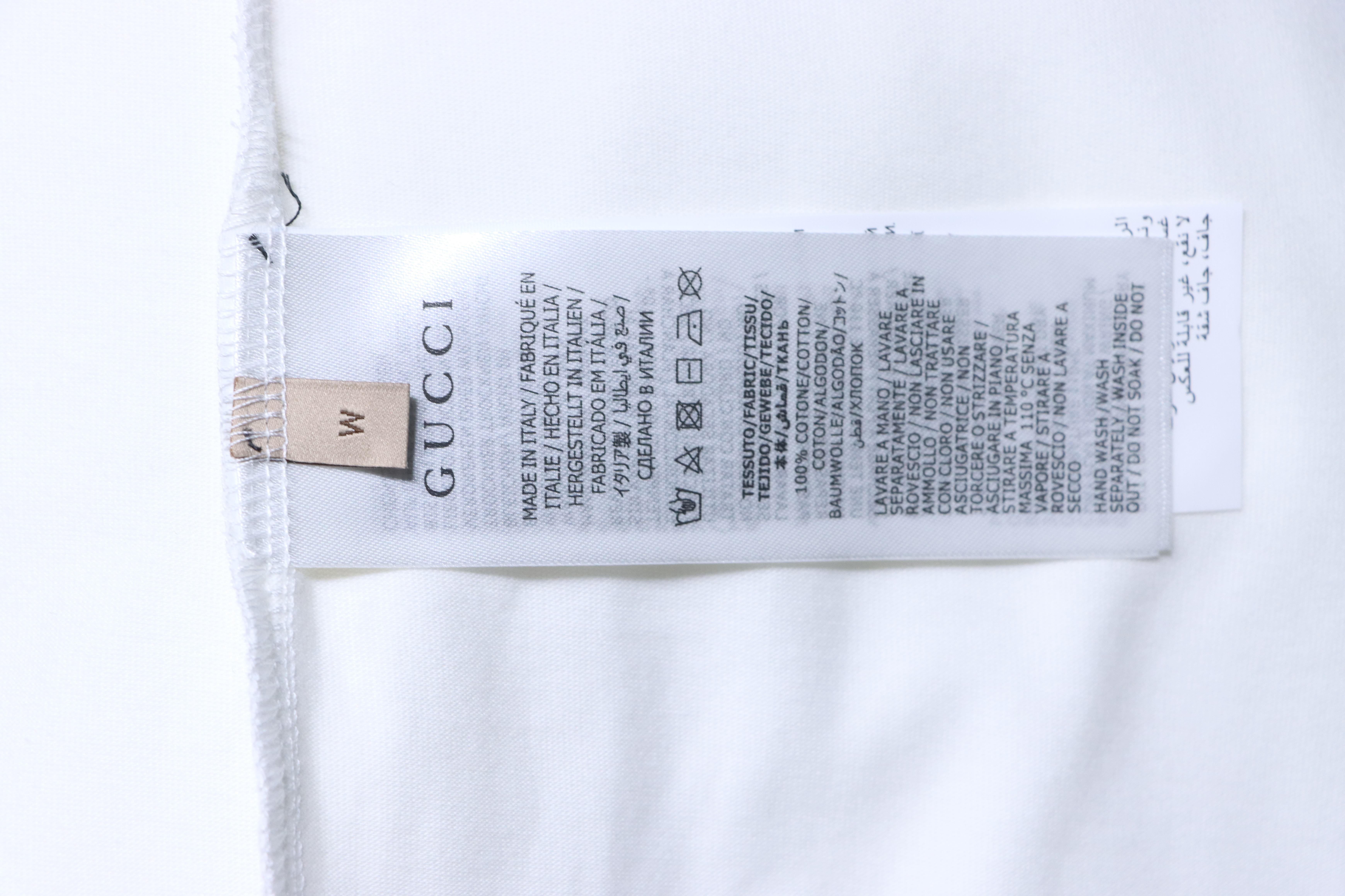 GUCCI Letter Print Logo Short Sleeve T-Shirt Style 2