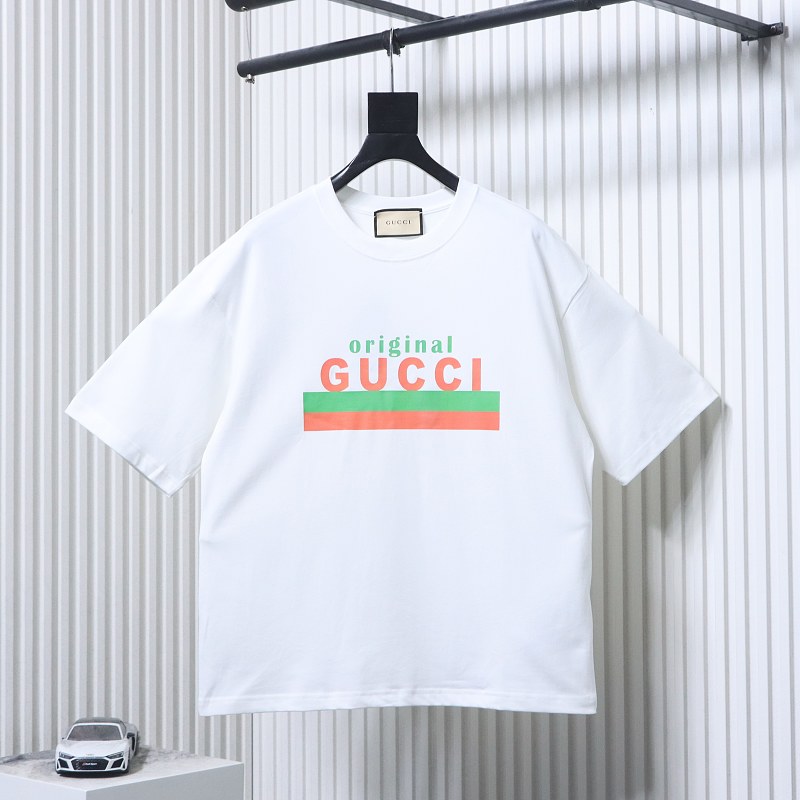GUCCI Letter Print Short Sleeve T-Shirt