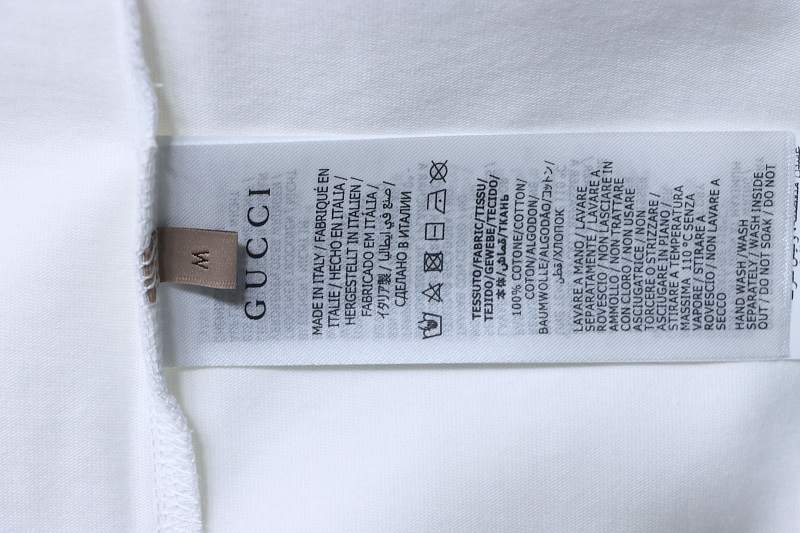 GUCCI Letter Print Short Sleeve T-Shirt