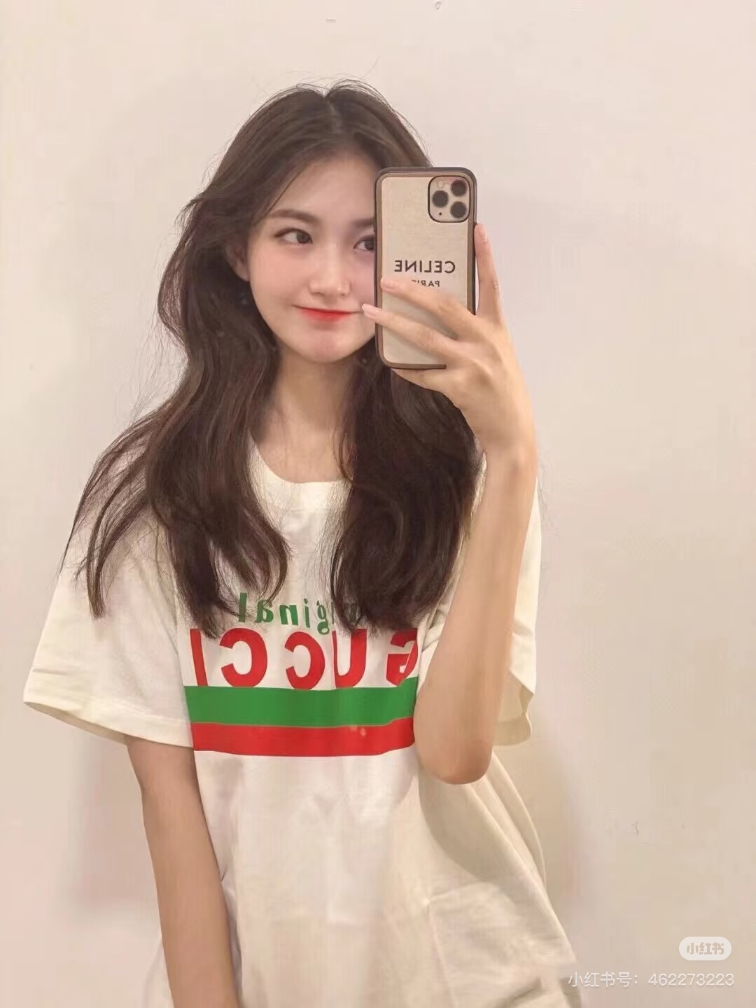 GUCCI Letter Print Short Sleeve T-Shirt