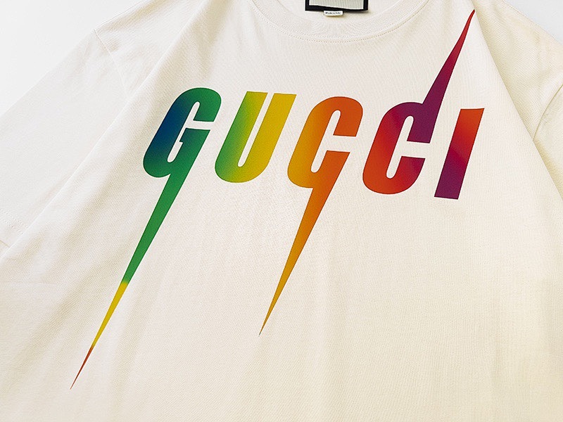 GUCCI Lightning Series Short Sleeve T-Shirt