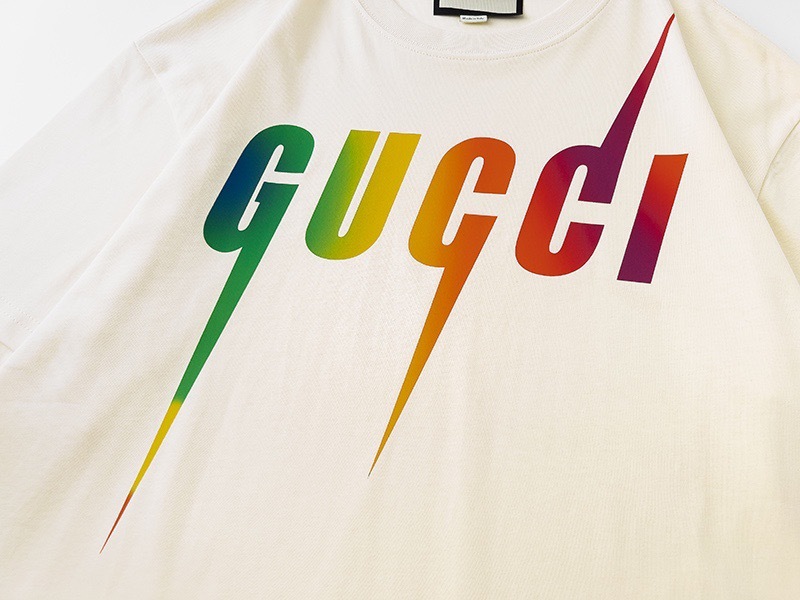 GUCCI Lightning Series Short Sleeve T-Shirt