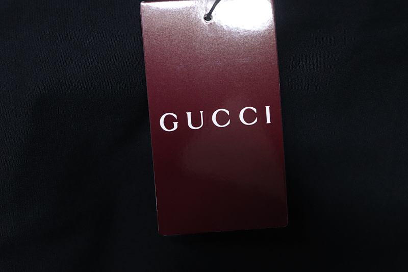 GUCCI Logo Embroidery Short Sleeve T-Shirt
