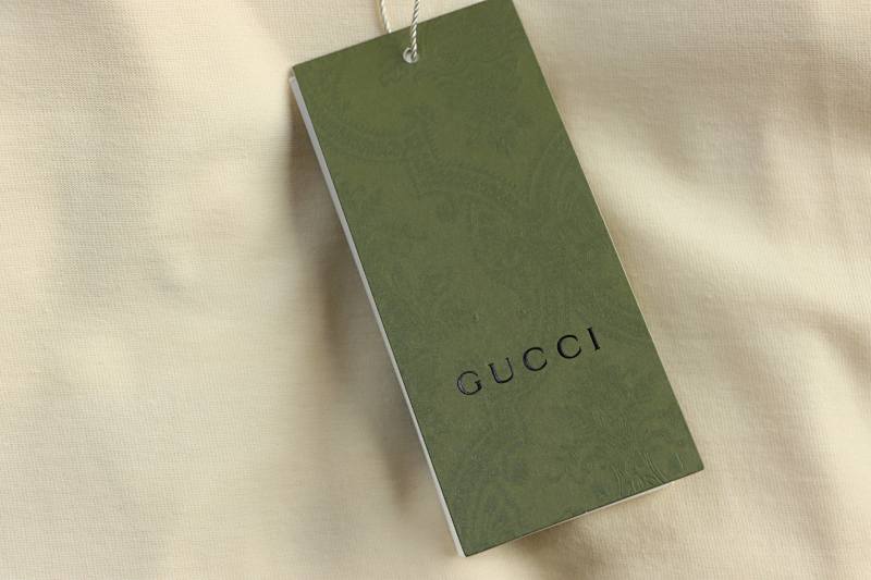GUCCI Logo Embroidery Short Sleeve T-Shirt Style 3