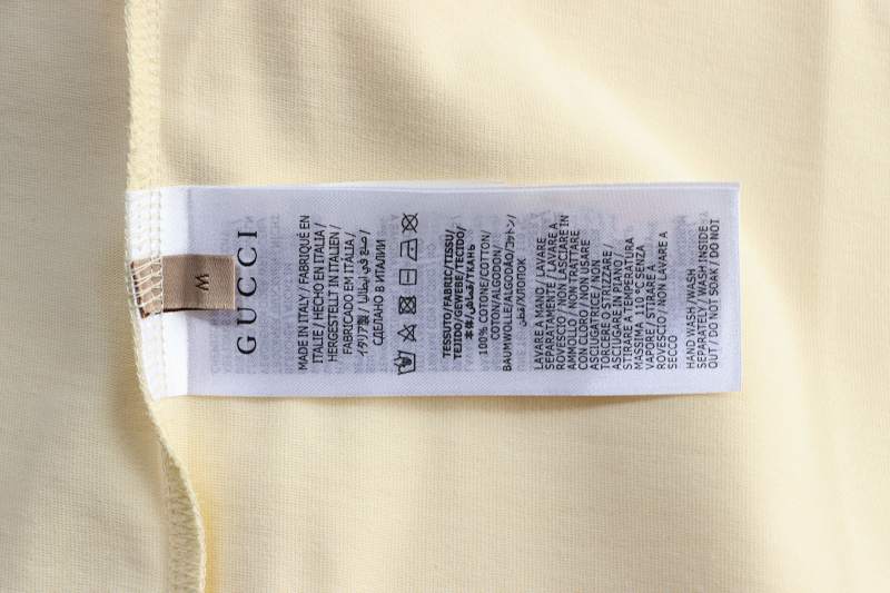 GUCCI Logo Embroidery Short Sleeve T-Shirt Style 3
