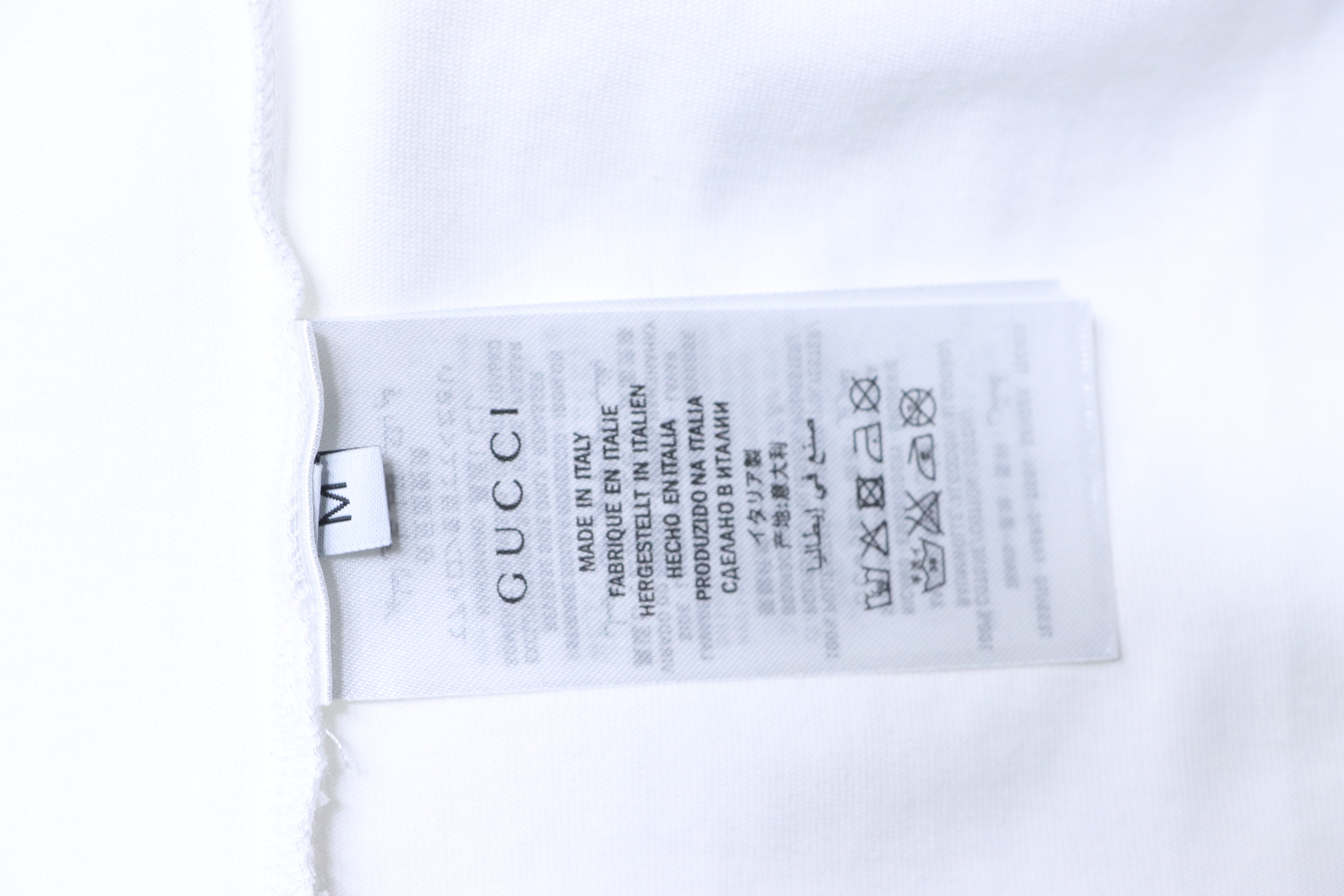 GUCCI Pocket Monogram Patch Short Sleeve T-Shirt Style 1