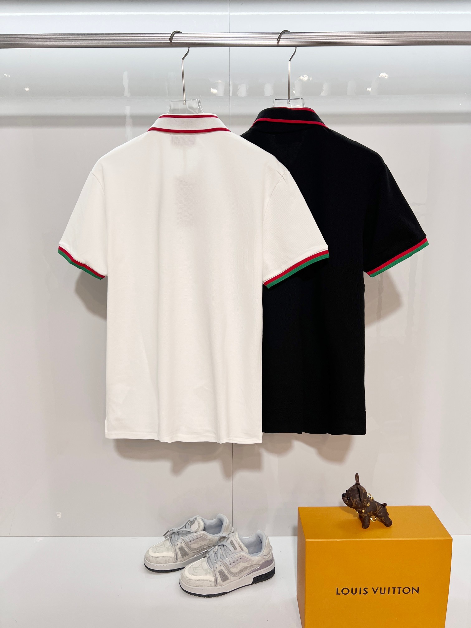 GUCCI Pocket Monogram Patch Short Sleeve T-Shirt Style 3