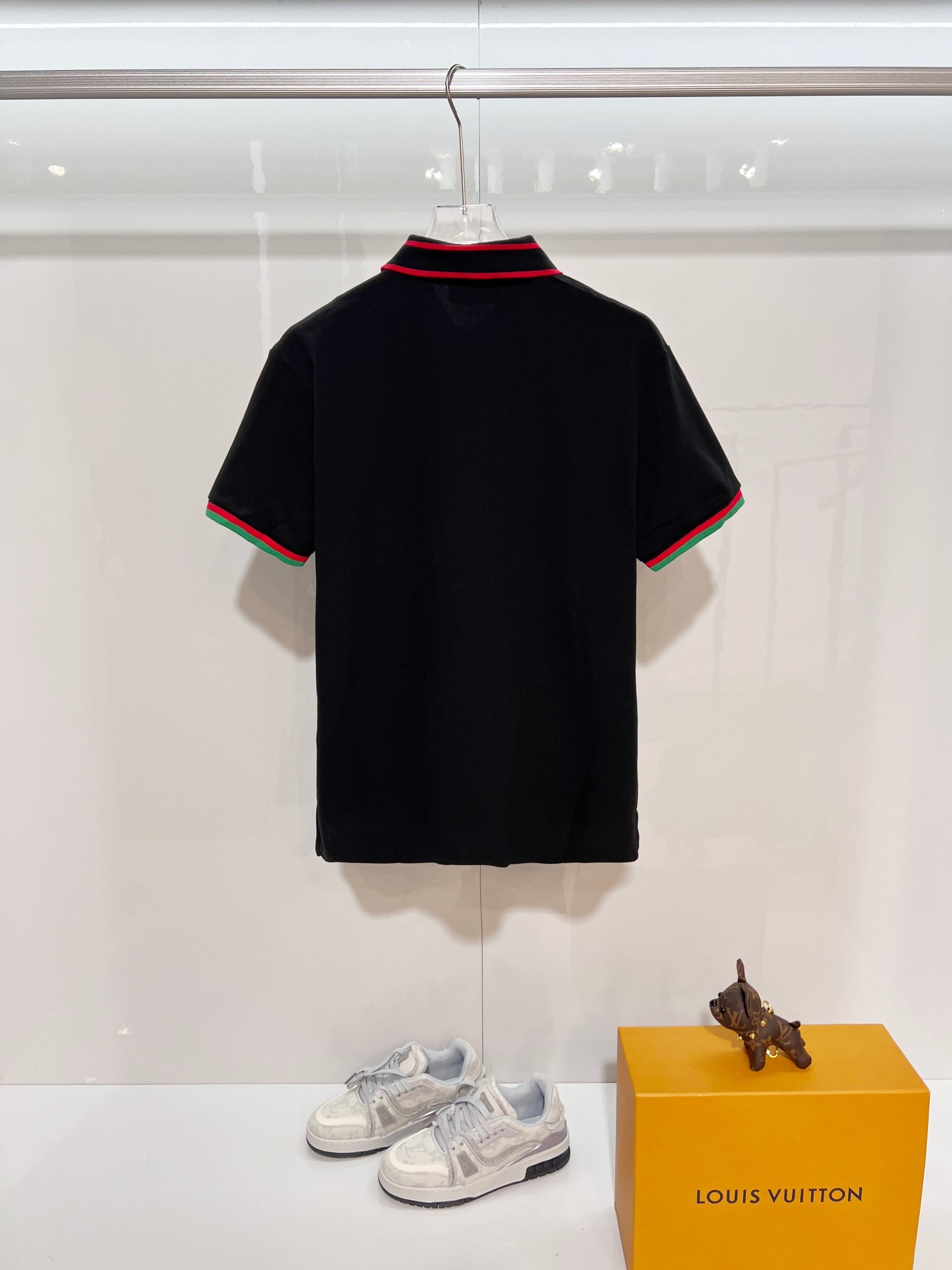 GUCCI Pocket Monogram Patch Short Sleeve T-Shirt Style 3