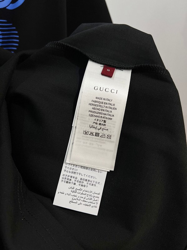 GUCCI Pocket Monogram Patch Short Sleeve T-Shirt Style 4