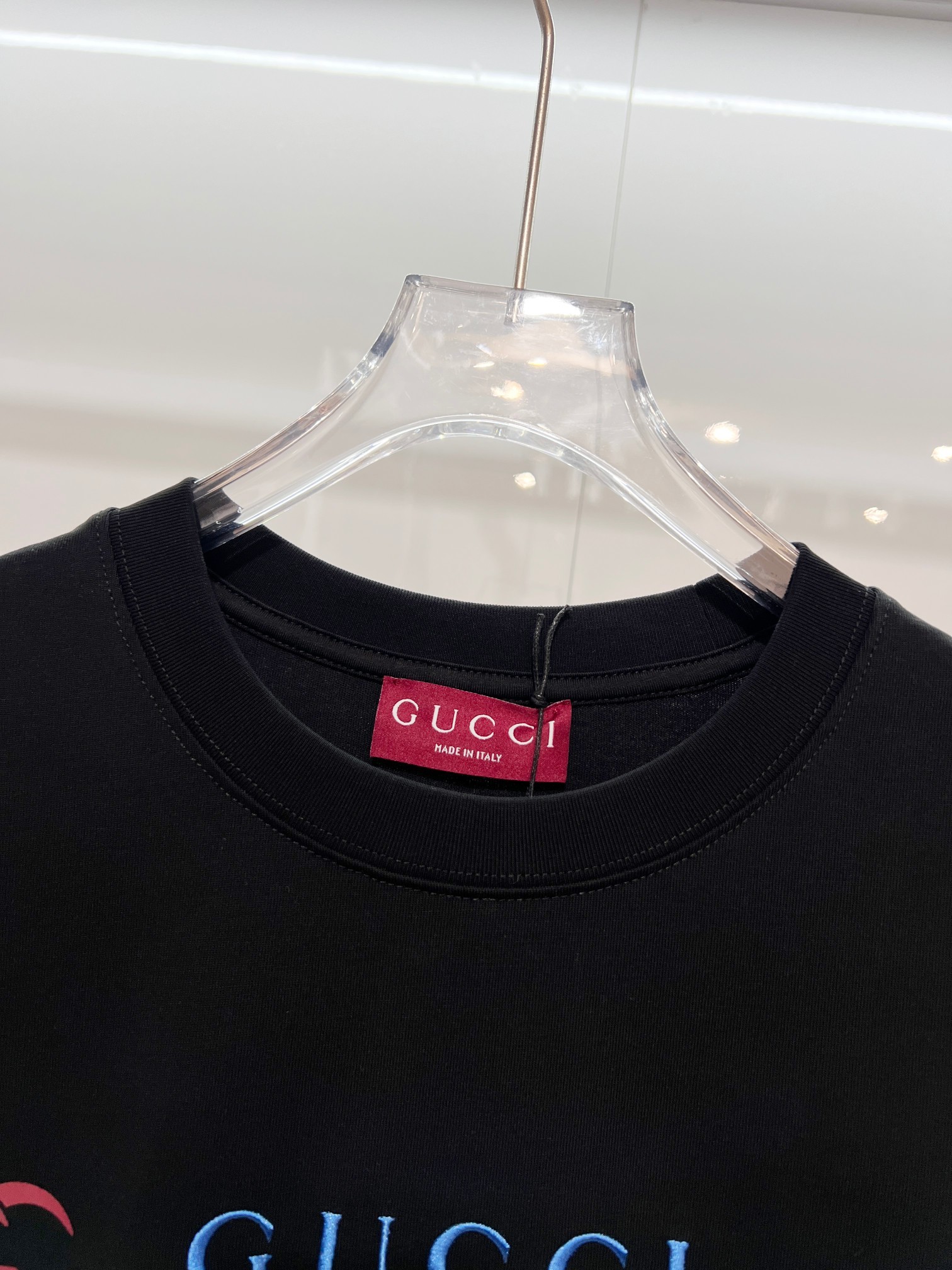 GUCCI Pocket Monogram Patch Short Sleeve T-Shirt Style 4