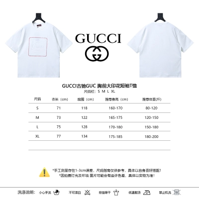 GUCCI Print Short Sleeve T-Shirt 02