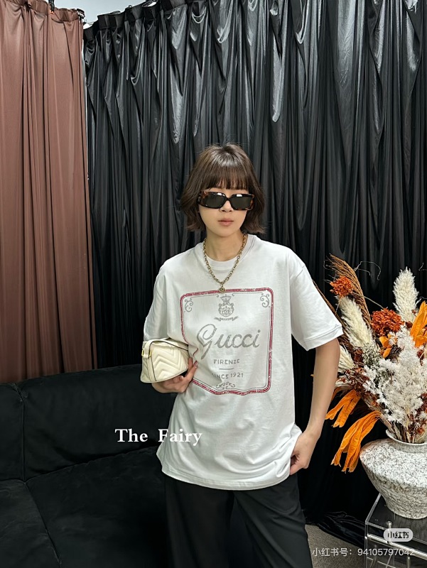 GUCCI Print Short Sleeve T-Shirt