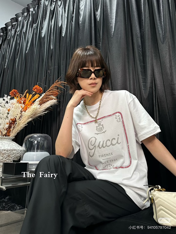 GUCCI Print Short Sleeve T-Shirt