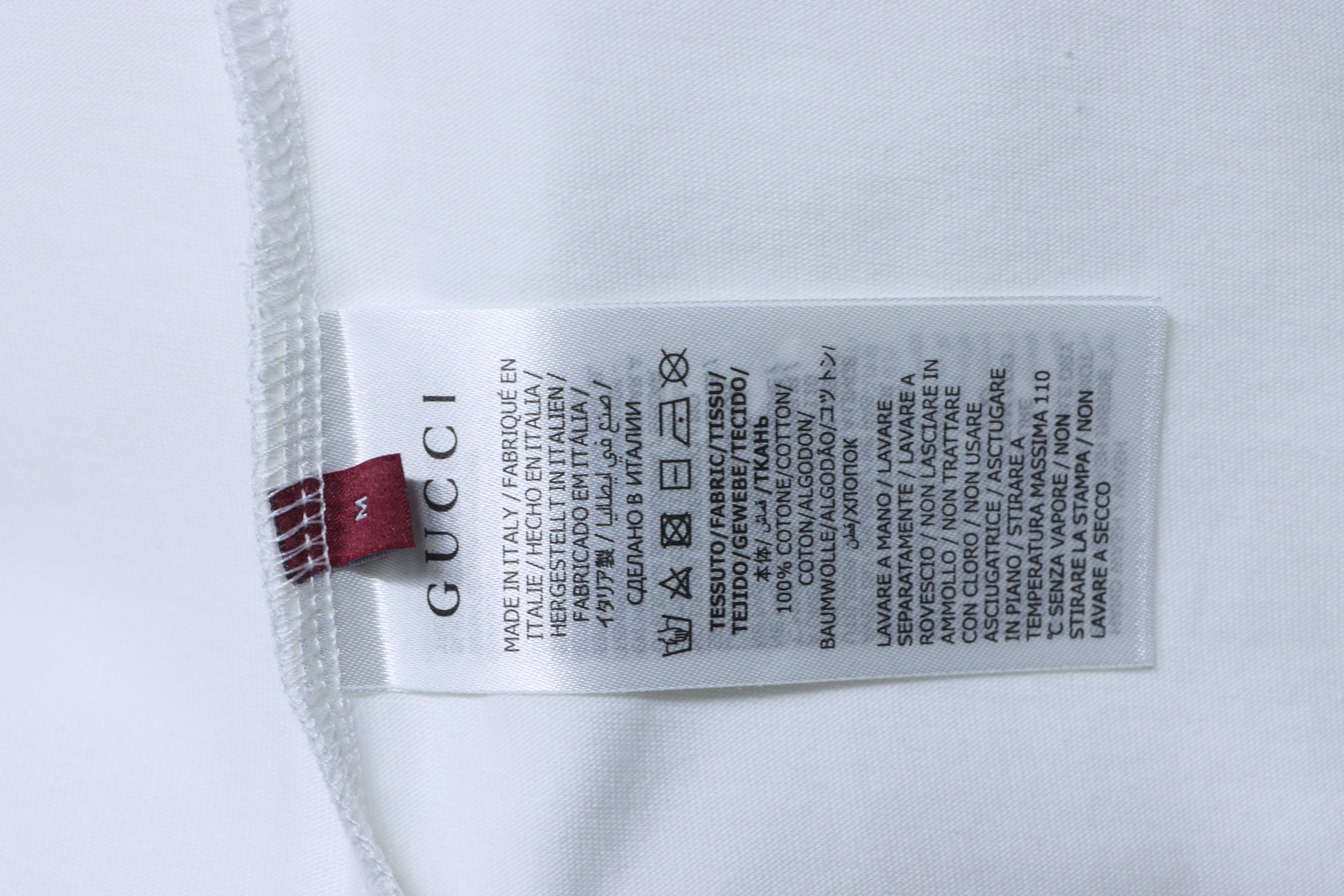 GUCCI Print Short Sleeve T-Shirt