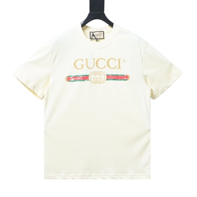 GUCCI Print Short Sleeve T-Shirt Style 1 01