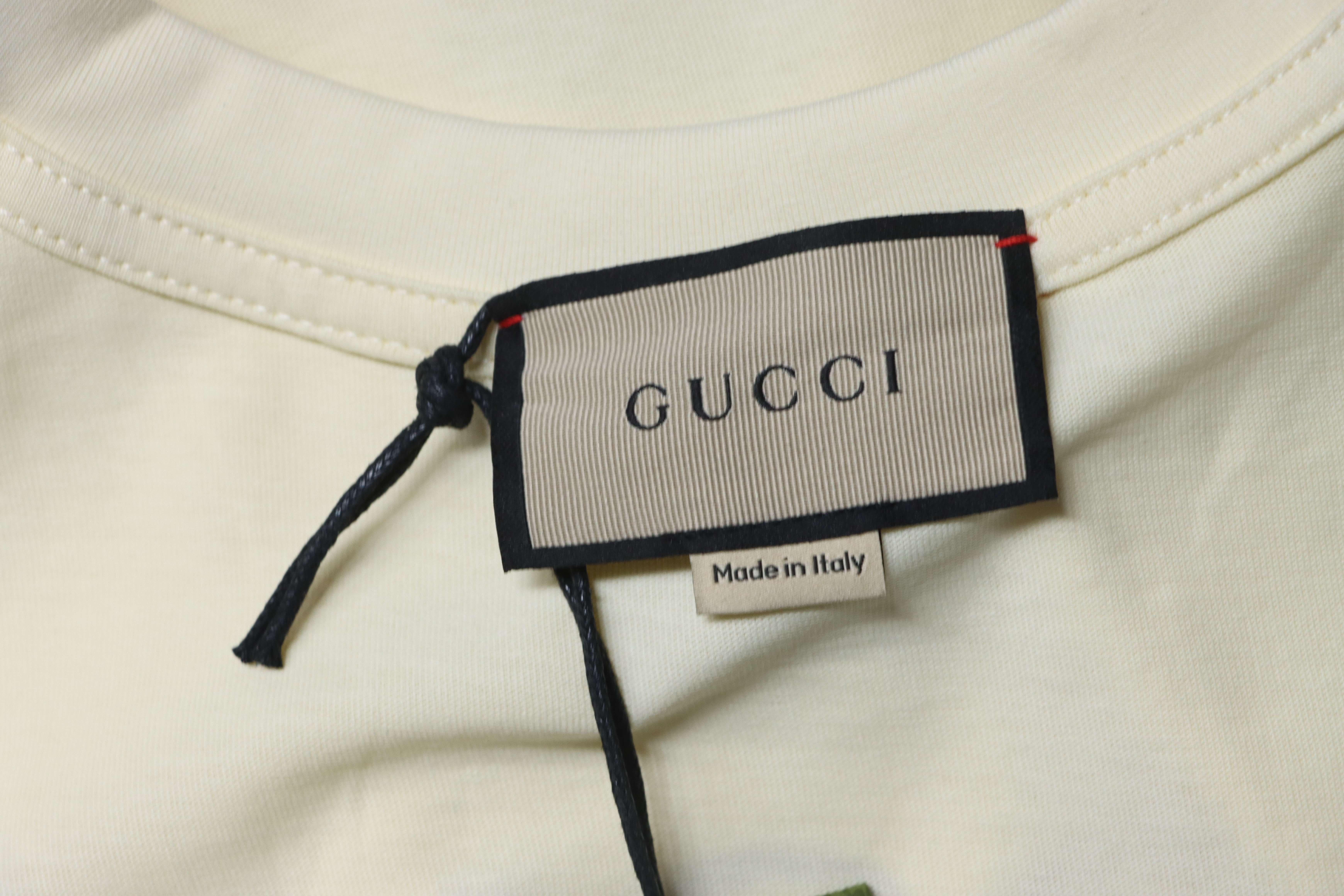 GUCCI Print Short Sleeve T-Shirt Style 1