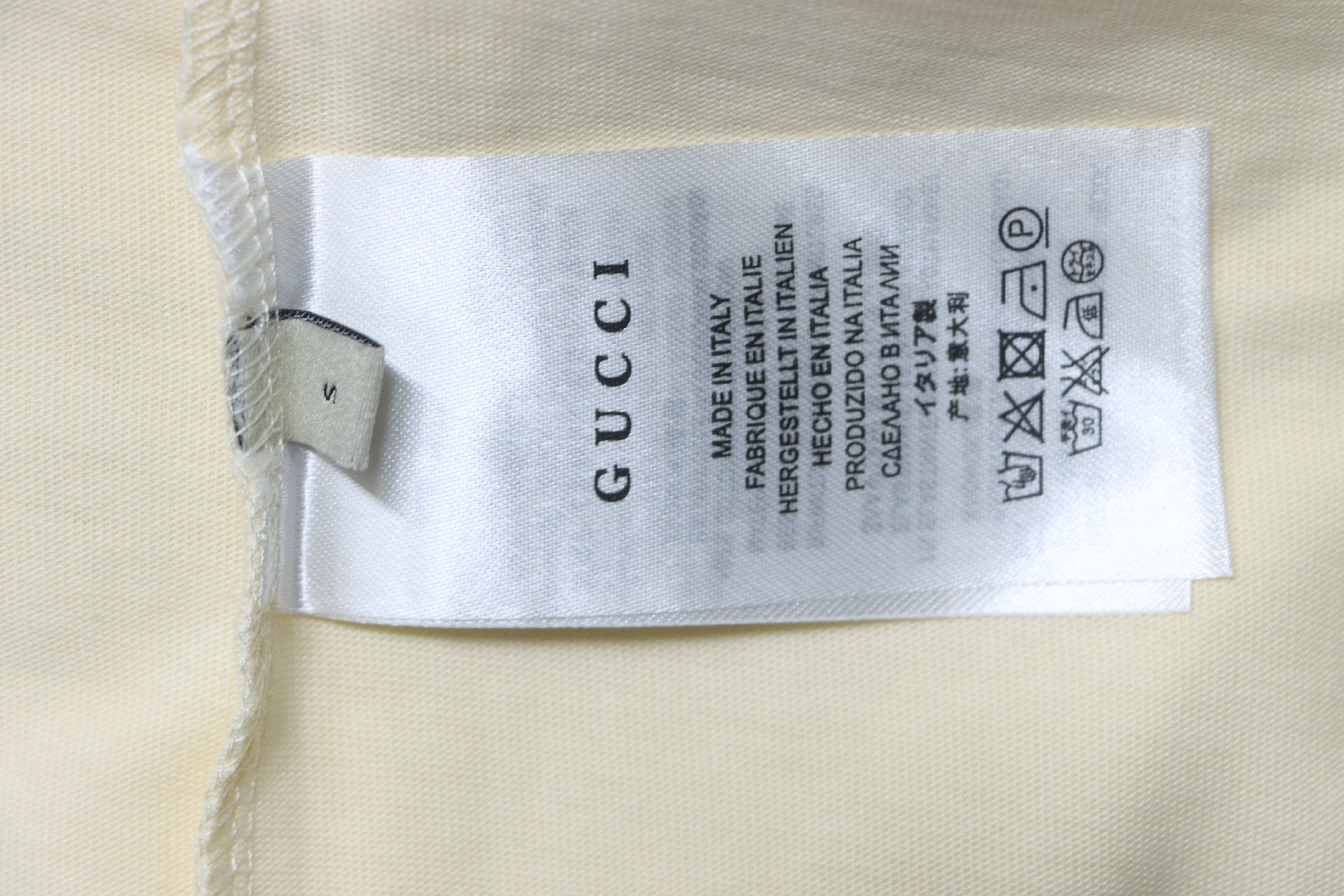 GUCCI Print Short Sleeve T-Shirt Style 1