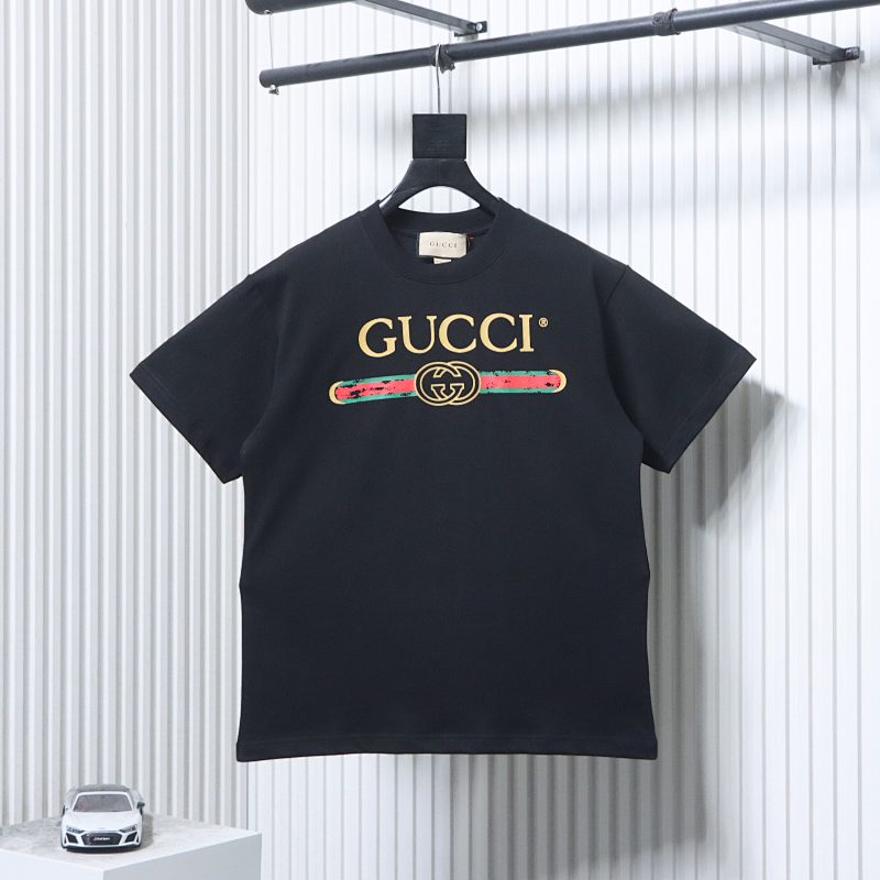 GUCCI Print Short Sleeve T-Shirt Style 2
