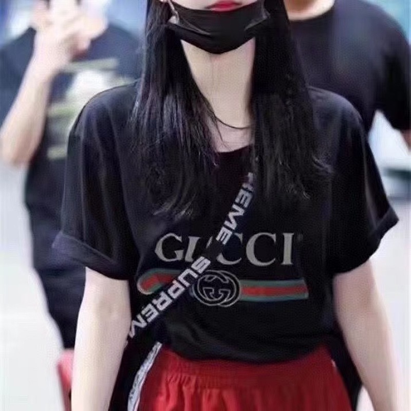 GUCCI Print Short Sleeve T-Shirt Style 2