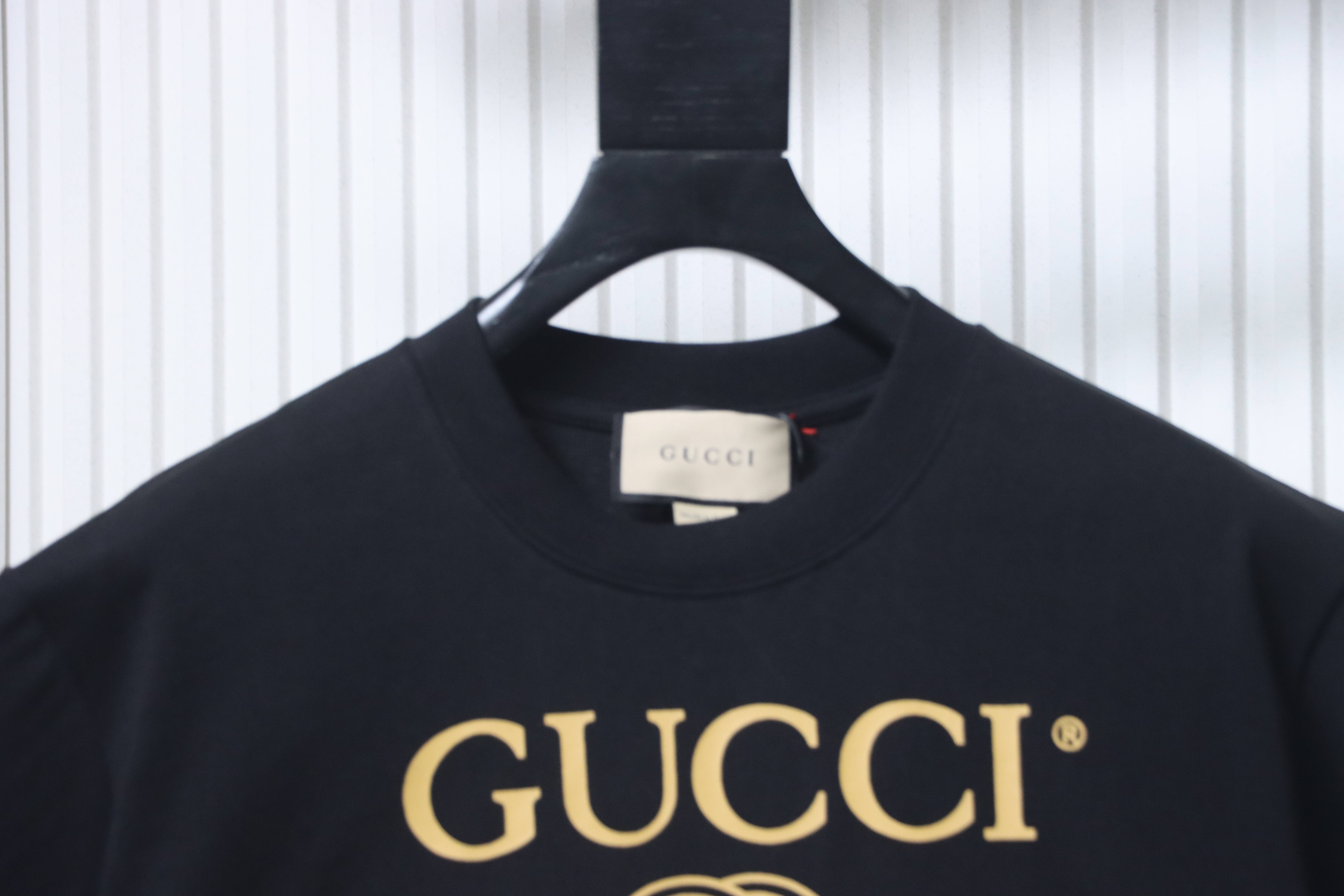 GUCCI Print Short Sleeve T-Shirt Style 2