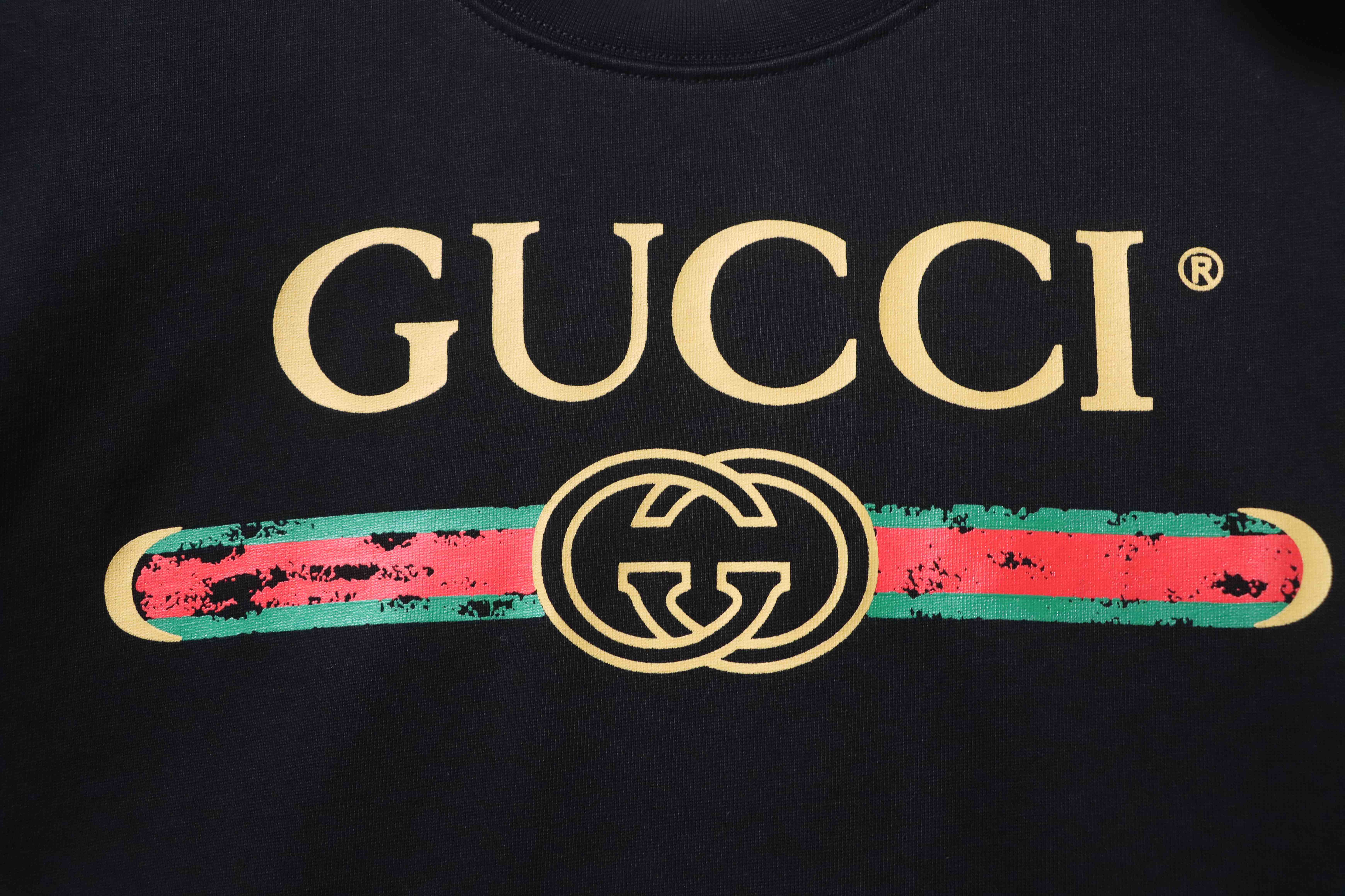 GUCCI Print Short Sleeve T-Shirt Style 2